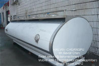 Capacidad del transporte 10000L del tanque del camión de la leche del tanque del enfriamiento de la leche del equipo de lechería