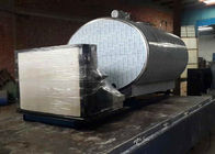 El tanque a granel del enfriamiento de la leche, pequeño Capaciity 1500L hecho por el acero inoxidable de pared doble