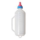 Pequeña botella de alimentación del becerro del PE 1L luz blanca del peso del color 0.1KG rápidamente