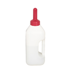 Blanco de la botella de alimentación del becerro de la entrerrosca 2L de la categoría alimenticia con el peso de la válvula de regulación 0.15KG